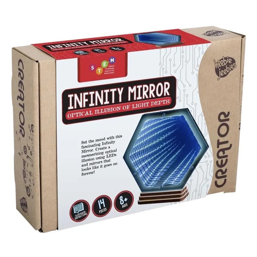 Creator Infinity Mirror Kids Interactive Science Wooden Toy 8+