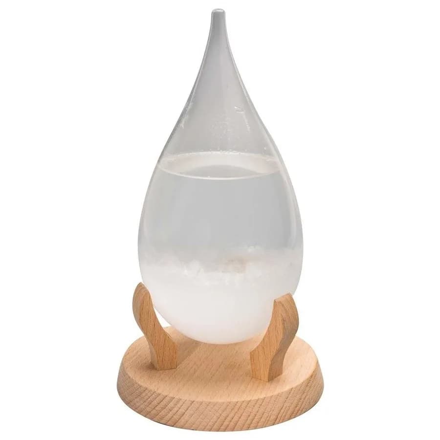 Fitzroy's Teardrop Storm Glass/Weather Forecasting Device 22.5cm