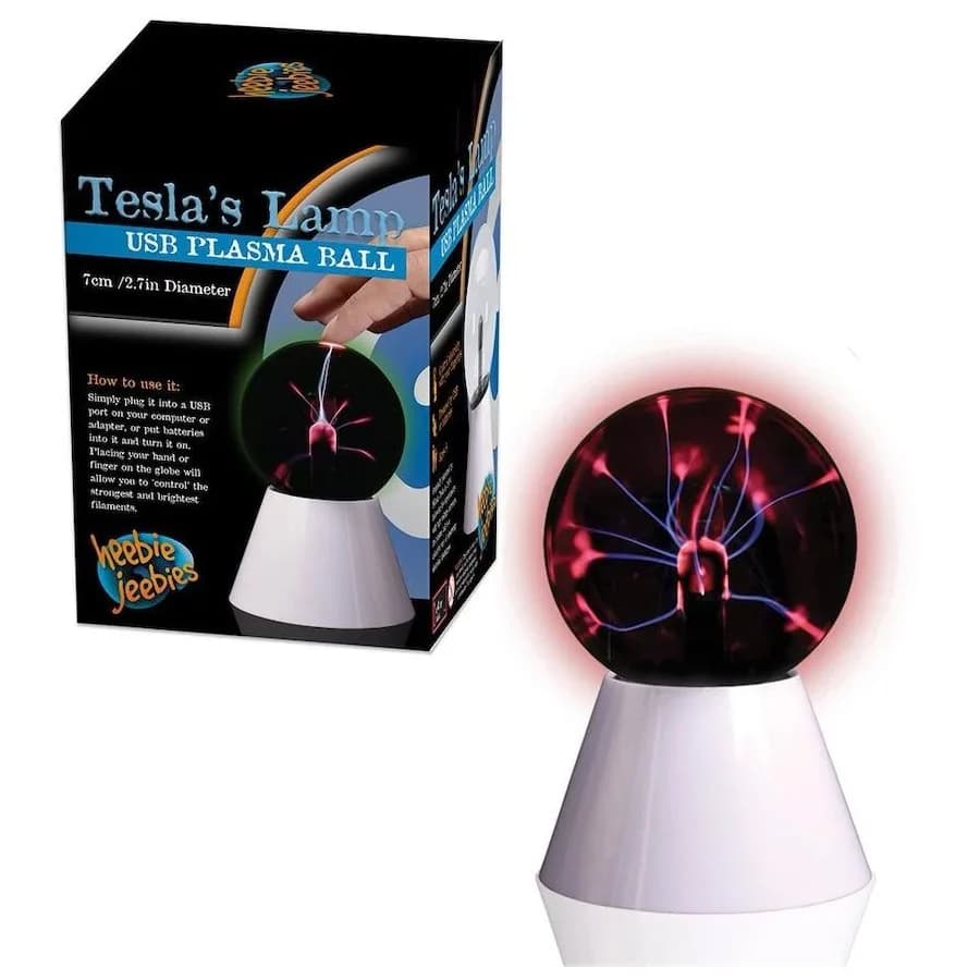 Tesla's Lamp USB Plasma Ball 7cm Diameter