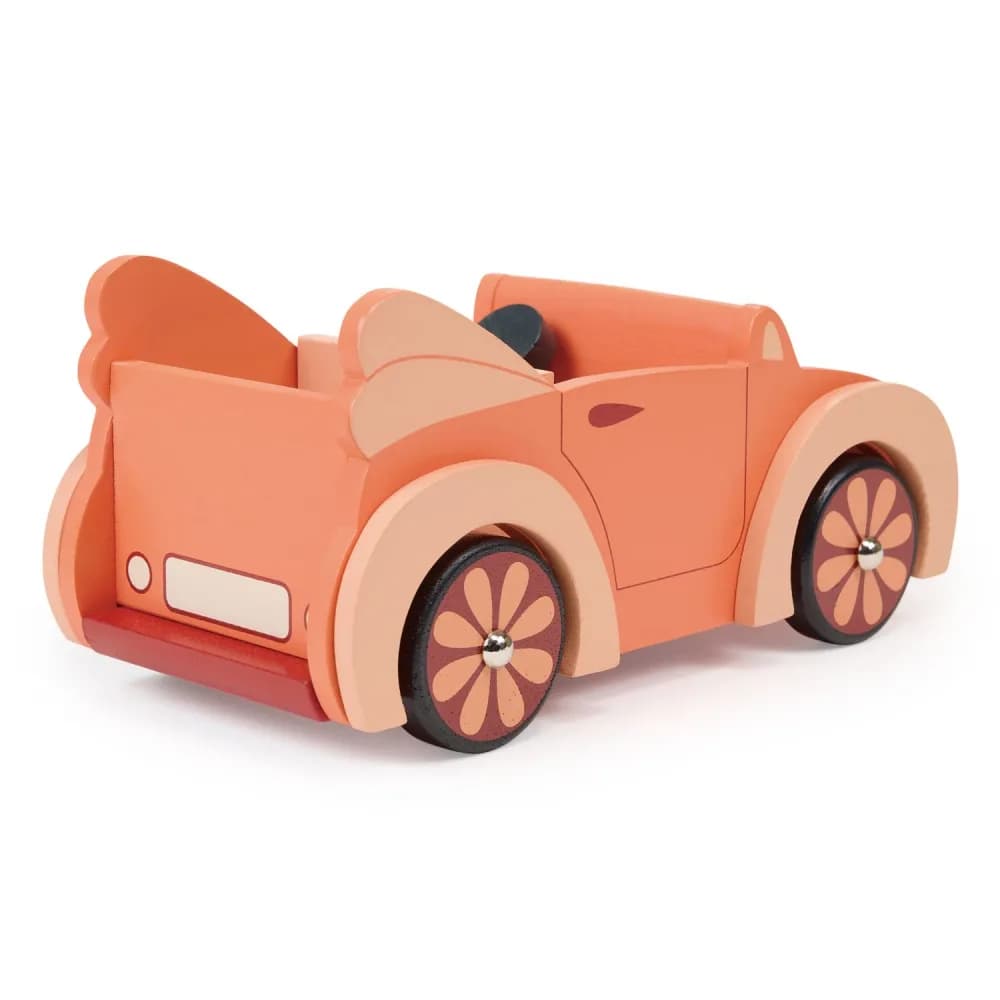 Wooden Dolls House Car