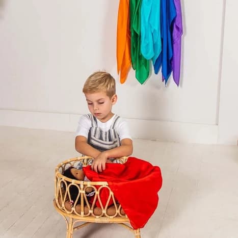 Playsilks - Solid Colours, Standard Size Orange