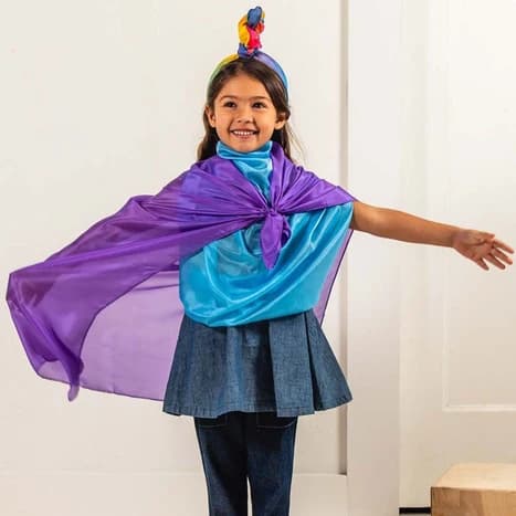 Playsilks - Solid Colours, Standard Size Purple